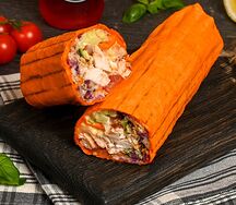 Шаурма свиная в сырном лаваше