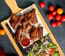 Шашлык из свиных ребер