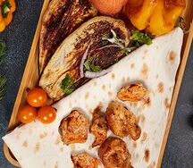 Комбо диетическое с куриной грудкой и овощами