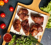 Шашлык из cвинoй шеи