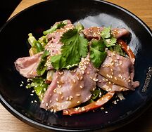 Азиатский с говядиной и стручковой фасолью