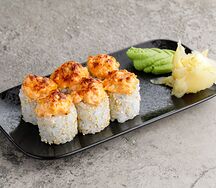 Запеченный ролл с тунцом