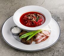 Борщ с говядиной