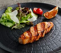 Стейк из лосося