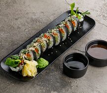 Кимпаб с овощами