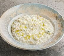 Ризотто с грушей и дорблю