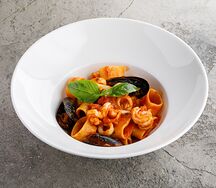 Каламарата с морепродуктами