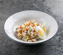 Детский Оливье с курочкой