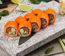 Калифорния с лососем