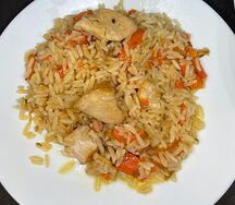 Плов с курицей