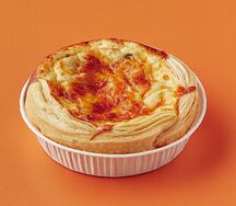 Киш с тунцом и кукурузой