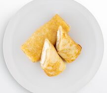 Блины с творогом