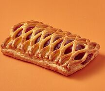 Слойка с клубникой