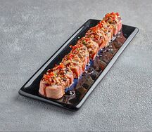 Запеченный ролл с тунцом и лакедрой