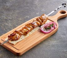 Шашлык из свинины шеи