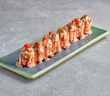 Опаленный с лососем