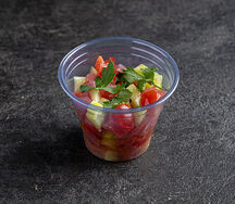 Салат тар тар тунец с азиатской заправкой