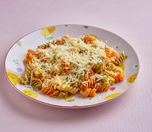 Цветные макарошки с сыром