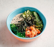 Поке с лососем