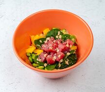 Боул с тунцом и манго