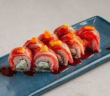 Ролл апероль с тунцом и сливочным сыром