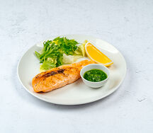 Стейк из лосося