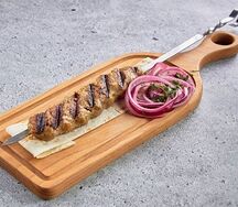 Люля-кебаб из говядины и баранины