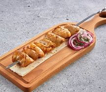 Шашлык из куриного бедра