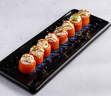 Ролл лосось, сливочный сыр