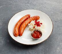 Пепперони с квашеной капустой