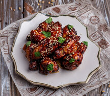 Жареные куриные крылья