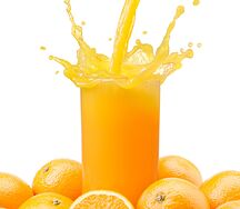 Свежевыжатый апельсиновый сок