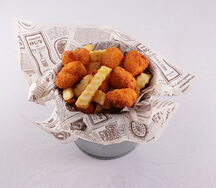 Детские наггетсы куриные с картофелем фри