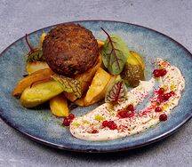 Фальшивый заяц (традиционная немецкая котлета)