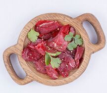 Подкопченная оленина