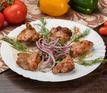 Шашлык из cвинoй шейки