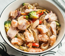 Харусаме с морепродуктами