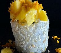 Угорь манго с шапочкой