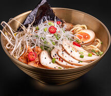 Рамен мисо кимчи с курицей