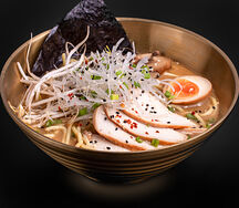 Рамен мисо с курицей