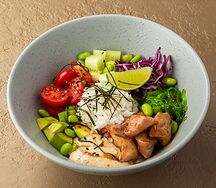 Поке с цыплёнком