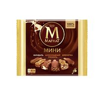 Магнат мини-мороженое Трюфель, миндаль, брюнетка эскимо мультипак