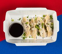 Манду с грудинкой