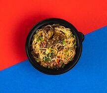 Чапче с говядиной