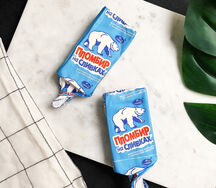 Пломбир на сливках в пергаменте