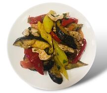 Баклажаны с курицей