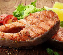 Шашлык из семги