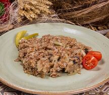 Ачар с луком и грибами