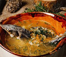 Уха Царская из стерляди