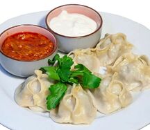 Манты жареные